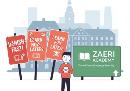 آموزشگاه های جعلی زبان دانمارکی در مقابل مسیر مطمئن زائری آکادمی